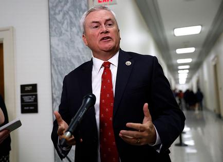 WASHINGTON, DC - JULY 24: House Oversight Committee Chairman Rep. James Comer (R-KY) speaks to the media on his Committee's investigation into former President Joe Biden’s cognitive state, in the Rayburn House Office Building on July 24, 2025 in Washington, DC. The Committee interviewed White House chief of staff under President Biden Ron Klain on Biden's cognitive state and his use of the autopen.  (Photo by Kevin Dietsch/Getty Images)