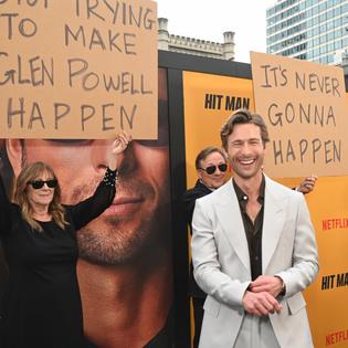 Bang Showbiz / Glen Powell has reflected on his break-up with Gigi Paris