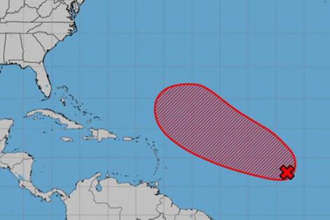 Handout/National Hurricane Center/TNS