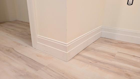 You can achieve professional results like this with a few inside tips and two important power tools. All that's required now is some spackling for the nail holes and a coat of finish paint. (Tim Carter/Tribune Content Agency)