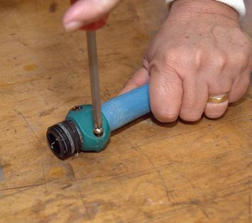Sometimes a hose simply needs a little surgery. (Gene Hamilton/TCA)
