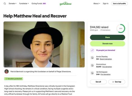 GoFundMe screenshot/TNS/TNS