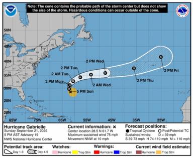 National Hurricane Center/TNS/TNS