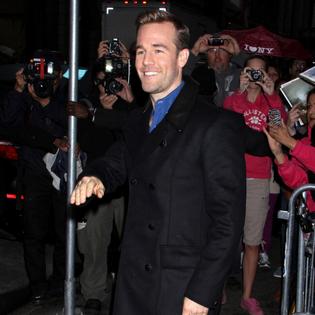 Bang Showbiz / James Van Der Beek is too sick to attend the Dawson's Creek reunion