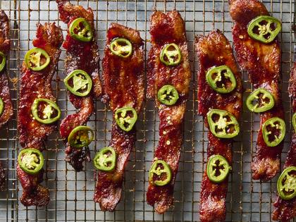 Sweet and smoky candied bacon fit for a cowboy. (Alex Lepe/TCA)