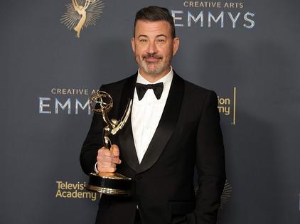 LOS ANGELES, CALIFORNIA - SEPTEMBER 07: Jimmy Kimmel, winner of the Outstanding Host for a Game Show Award for 