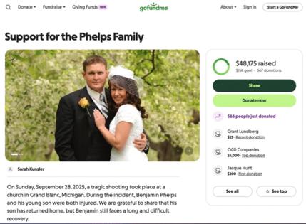 GoFundMe screenshot/TNS/TNS