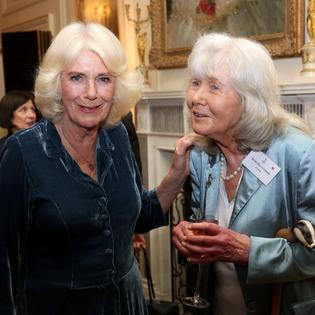 Bang Showbiz / Queen Camilla paid tribute to Dame Jilly Cooper as she opened the Cliveden Literary Festival