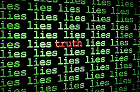 Finding truth amongst the lies. Dreamstime/TCA