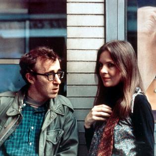 Bang Showbiz / Woody Allen and Diane Keaton filming Annie Hall.