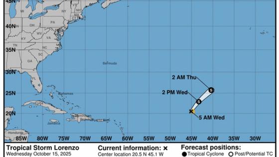 Handout/National Hurricane Center/TNS