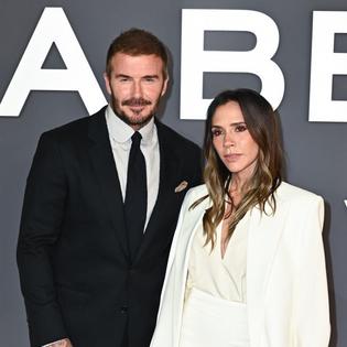 Bang Showbiz / David Beckham and his wife Victoria Beckham