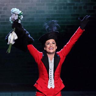 Bang Showbiz / Lea Michele has recalled the events leading to her Broadway debut