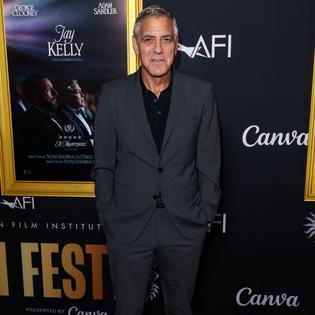 Bang Showbiz / George Clooney wanted his Jay Kelly co-star Adam Sandler to be taken seriously onset.
