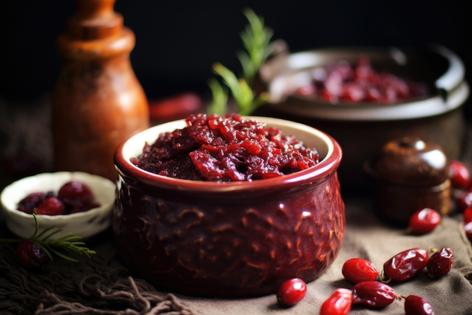 PHOTO: Cranberry fruit chutney is a deliciously sweet side! (Dreamstime/TCA)