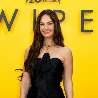 Bang Showbiz / Lily James starred in the TV drama series.