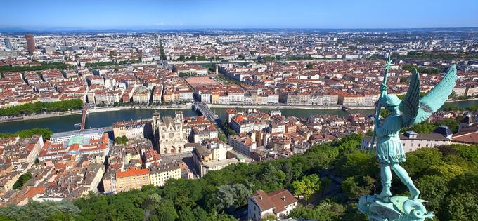 Panorama of Lyon, France. Dreamstime/TCA