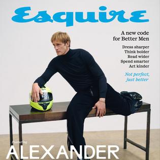Bang Showbiz / Alexander Skarsgaard photographed by Ben Parks for Esquire UK