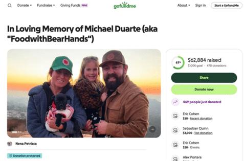 GoFundMe screenshot/TNS/TNS