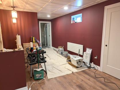 The owner of this house knew the cost per square foot of this basement remodeling job before plans were drawn. It’s easy to do. (Tim Carter/Tribune Content Agency)