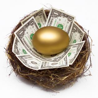 Nest egg saving. Dreamstime/TCA