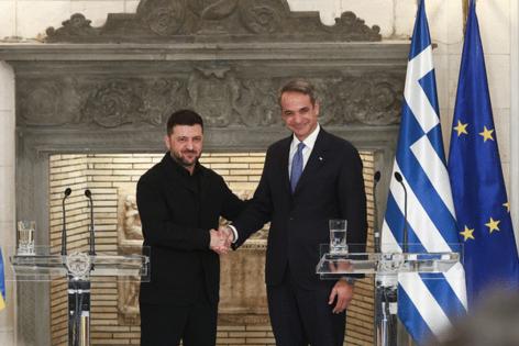 Dimitris Kapantais/SOOC/AFP/Getty Images North America/TNS