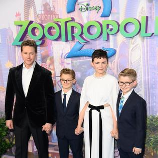 Bang Showbiz / Ginnifer Goodwin and her family at the Zootropolis 2 London premiere.