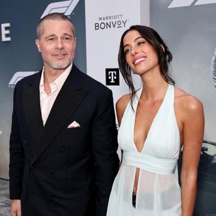 Bang Showbiz / Brad Pitt and Ines de Ramon began dating in 2022.