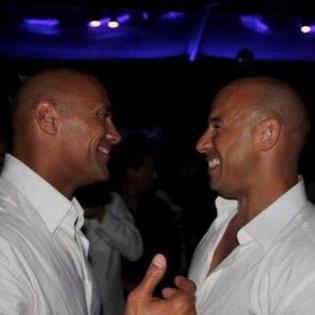 Bang Showbiz / Dwayne Johnson has been praised by Vin Diesel