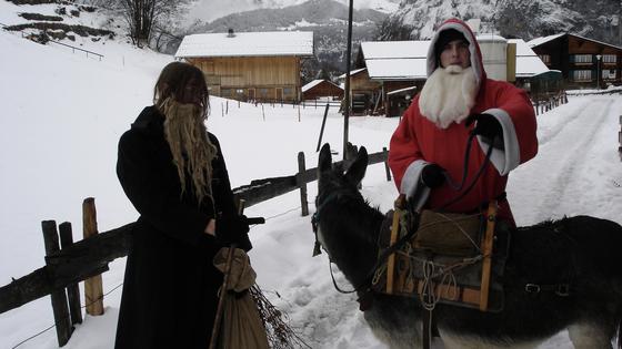 Each culture has a mythic gift-giver that parents use to encourage kids to be nice, not naughty. In Switzerland, there’s two: the dynamic duo of Samichlaus and Schmutzli. (Rick Steves, Rick Steves’ Europe)