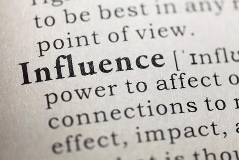 Fake Dictionary, Dictionary definition of the word influence. including key descriptive words. Dreamstime/TCA