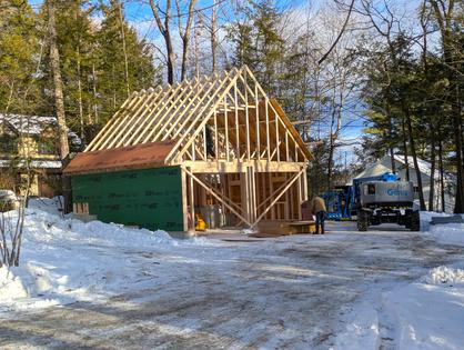 The architect, builder or designer got one thing right with this new detached garage. (Tim Carter/Tribune Content Agency/TNS)