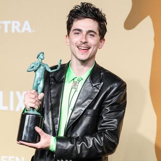 Bang Showbiz / Timothée Chalamet is a huge admirer of Susan Boyle