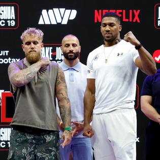 Bang Showbiz / Jake Paul and Anthony Joshua