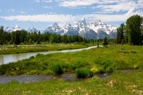 Grand Teton National Park in Wyoming. Dreamstime/TCA