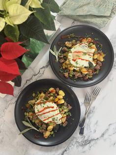 If short on time or seeking convenience, store-bought potato gnocchi makes quick work for a breakfast or brunch dish. (JeanMarie Brownson/TCA)