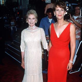 Bang Showbiz / The late Janet Leigh, and her daughter Jamie Lee Curtis in 1998.