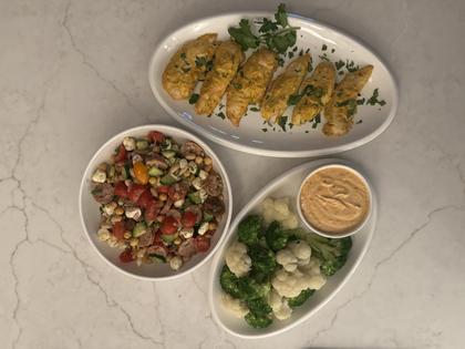 Lean proteins and vegetables packed with flavor provide a delicious start to the year. (JeanMarie Brownson/TCA)