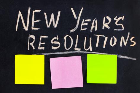 New Year's resolutions. Dreamstime/TCA