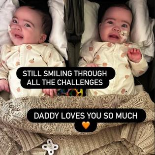 Bang Showbiz / Zion Foster had a heartfelt message for his twins (c) Instagram