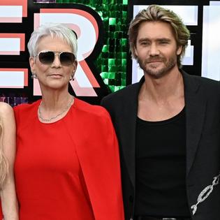 Bang Showbiz / Jamie Lee Curtis and Chad Michael Murray at the Freakier Friday London premiere