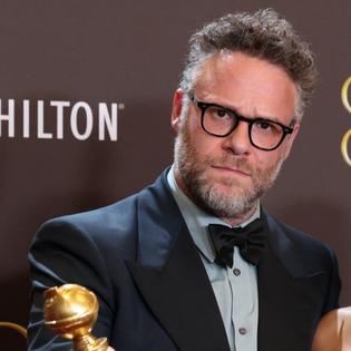 Bang Showbiz / Seth Rogen admits Golden Globes are still inspiring The Studio