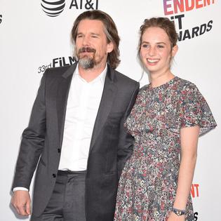 Bang Showbiz / Ethan and Maya Hawke