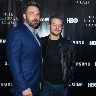 Bang Showbiz / Ben Affleck and Matt Damon co-own a production company