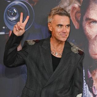 Bang Showbiz / Robbie Williams is on the cusp of UK chart history