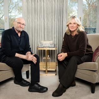 Bang Showbiz / Phil Collins and Zoe Ball (c) Will Ireland/ Concord Music Group
