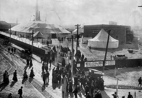 Photo of early years of the stock show - 1907 (National Western Association)