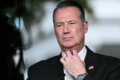 Todd Lyons, the acting head of ICE, whose memorandum on May 12, 2025, authorized ICE agents to forcibly enter into certain people’s homes without a judicial warrant, consent or an emergency.
Brendan Smialowski/AFP via Getty Images