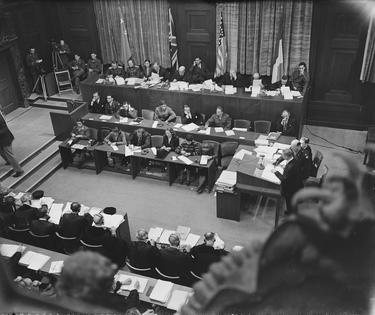Nuremberg trial, Dec. 4, 1945.
              Sepia Times/ Universal Images Group via Getty Images