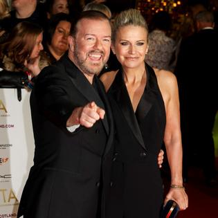 Bang Showbiz / Ricky Gervais and Jane Fallon